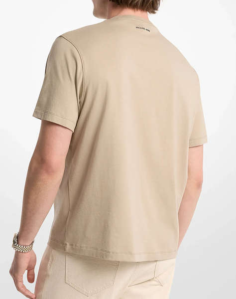 MICHAEL KORS PRINTED CIRCLE LOGO TEE