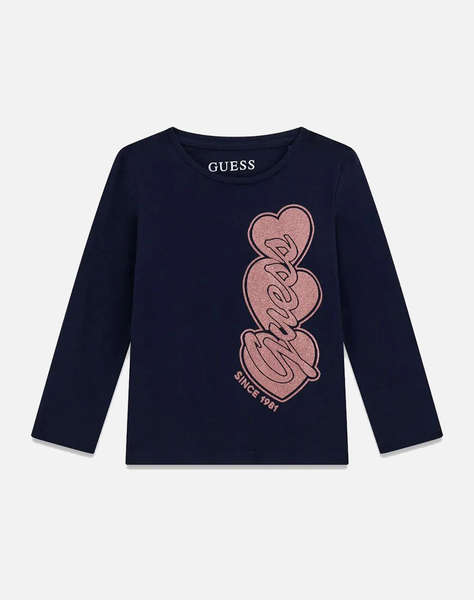 GUESS LS T-SHIRT_LOGO БЛУЗА ЗА ДЕЦА GIRL