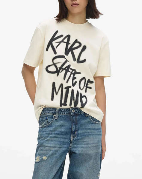 KARL LAGERFELD KLJ REG KARLISM TEE