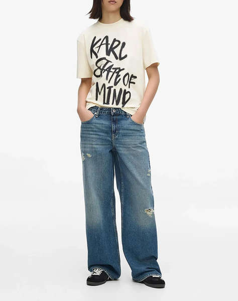 KARL LAGERFELD KLJ REG KARLISM TEE