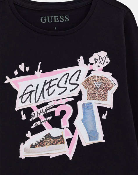 GUESS LS T-SHIRT БЛУЗА ЗА ДЕЦА GIRL