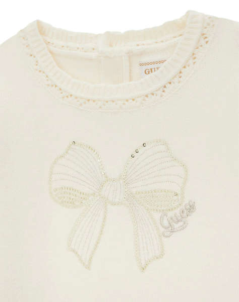 GUESS MIXED FABRIC LS DRESS РОКЛЯ ЗА ДЕЦА GIRL