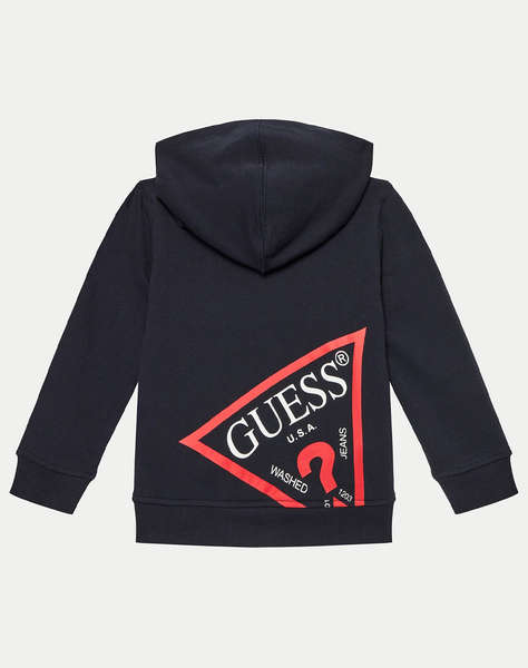 GUESS ZIP UP HOODED ACTIVE TOP СУИТШЪРТ ЗА ДЕЦА BOY