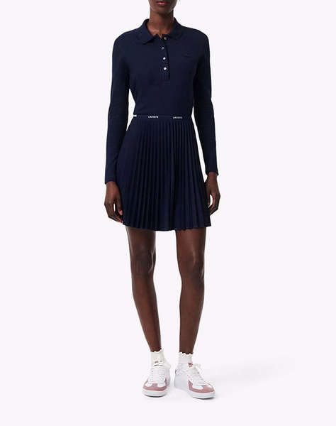 LACOSTE БЛУЗА С ДЪЛЪГ РЪКАВ LONG SLEEVED RIBBED COLLAR SHIRT