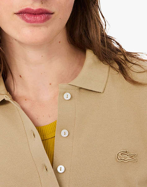 LACOSTE БЛУЗА С ДЪЛЪГ РЪКАВ LONG SLEEVED RIBBED COLLAR SHIRT