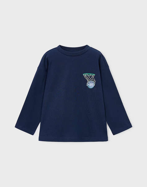 MAYORAL T-Shirt дълго/и печат на гърба