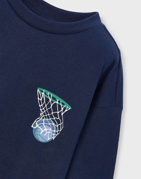 MAYORAL T-Shirt дълго/и печат на гърба