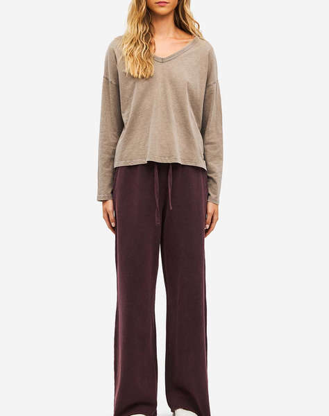 DIRTY LAUNDRY V NECK RELAXED LONGSLEEVE