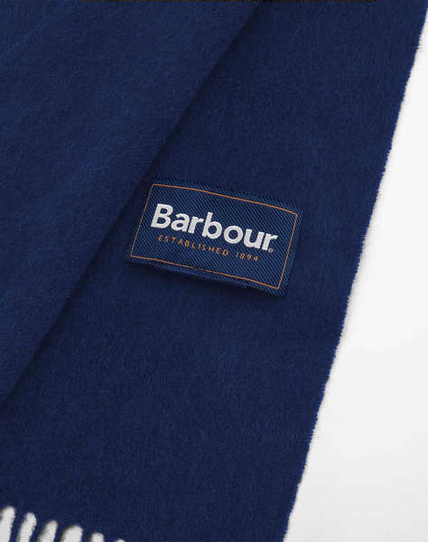 BARBOUR BARBOUR PLAIN LAMBSWOOL SCARF