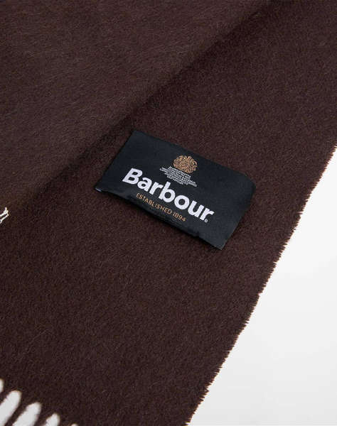 BARBOUR BARBOUR PLAIN LAMBSWOOL SCARF