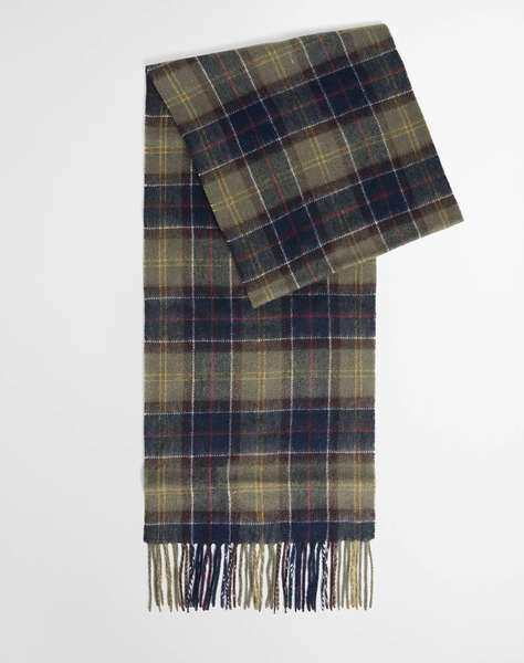 BARBOUR BARBOUR TARTAN SCARF & GLOVE GIFT SET