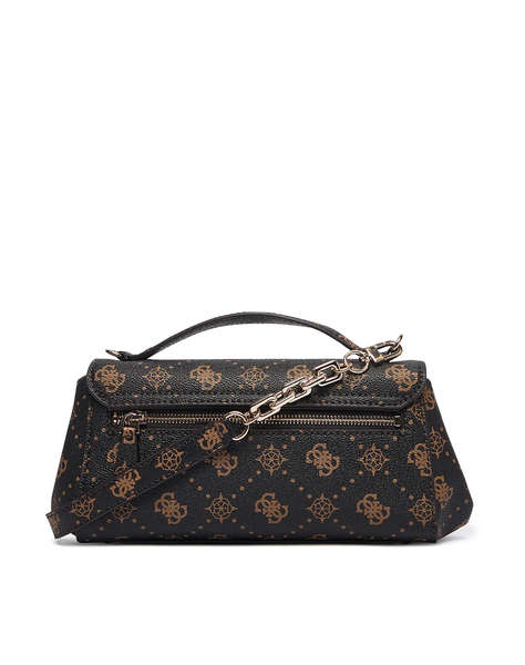 GUESS EMELIE LOGO FLAP CROSSBODY ДАМСКА ЧАНТА
