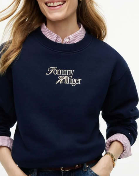 TOMMY HILFIGER SCRIPT REGULAR C-NK SWT