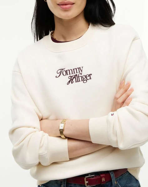 TOMMY HILFIGER SCRIPT REGULAR C-NK SWT