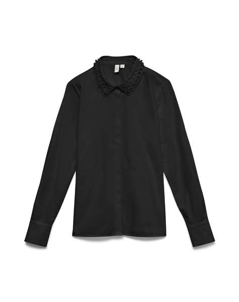 VERO MODA VMLENORA L/S SHIRT WVN BTQ IT