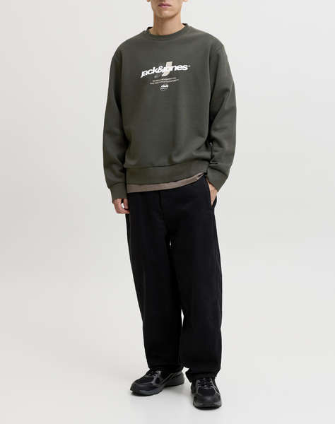 JACK&JONES JCOCLUB BRANDING SWEAT CREW NECK