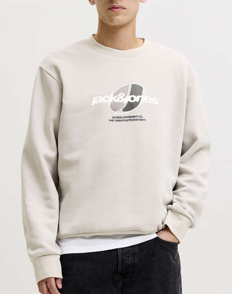 JACK&JONES JCOCLUB BRANDING SWEAT CREW NECK