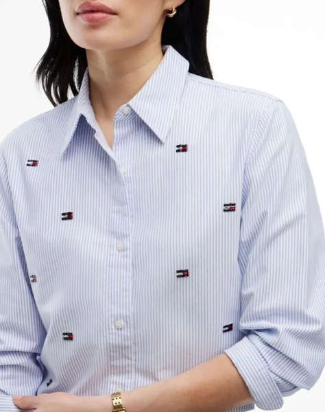TOMMY HILFIGER OXFORD EMB LS SHIRT
