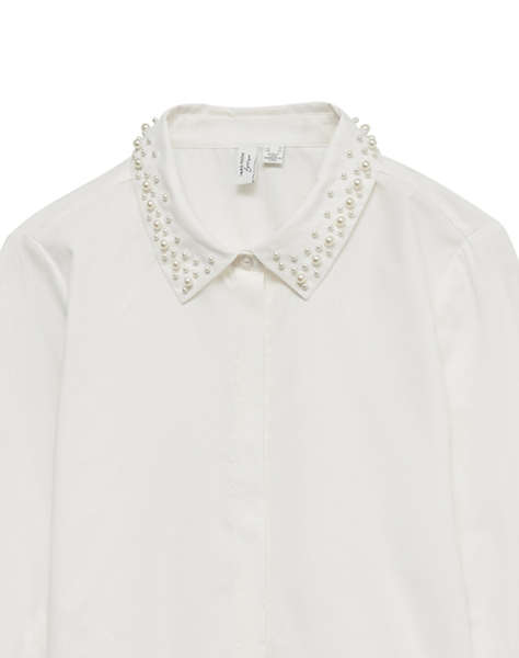 VERO MODA VMLENORA L/S SHIRT WVN BTQ IT