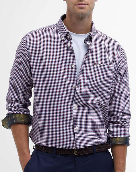 BARBOUR BARBOUR PADSHAW TAILORED GINGHAM SHIRT