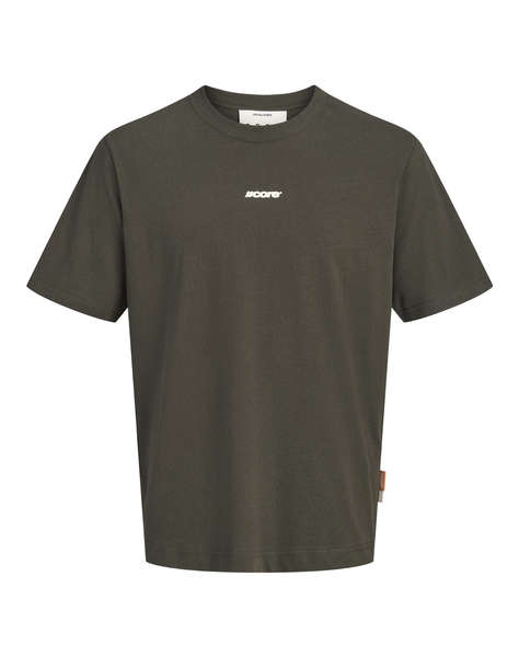 JACK&JONES JCOCLUB BACK SCRIPT TEE SS CREW NECK SN