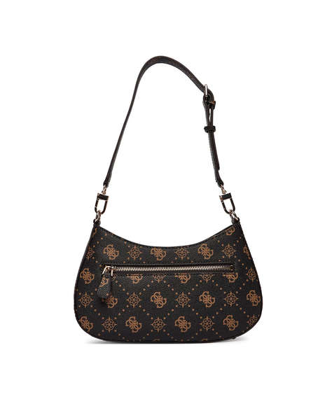 GUESS EMELIE LOGO TOP ZIP SHLDR BAG ДАМСКА ЧАНТА