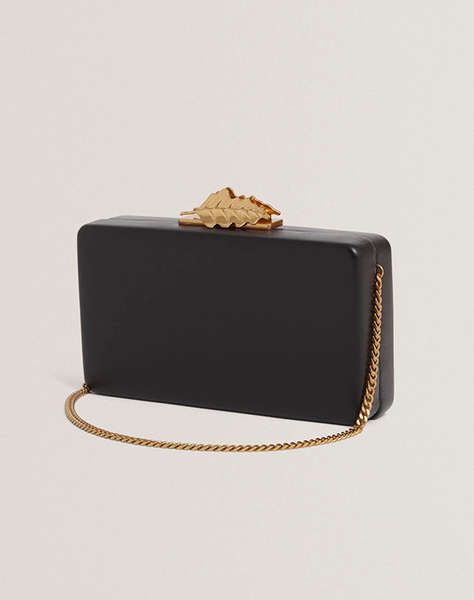 TED BAKER LLEAF Leaf Detail Clutch Bag