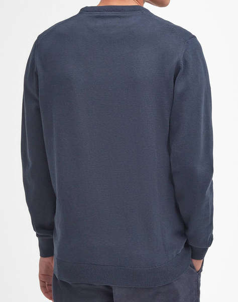 BARBOUR BARBOUR PIMA COTTON CREW NECK SWEATER