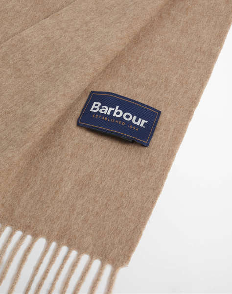 BARBOUR BARBOUR PLAIN LAMBSWOOL SCARF
