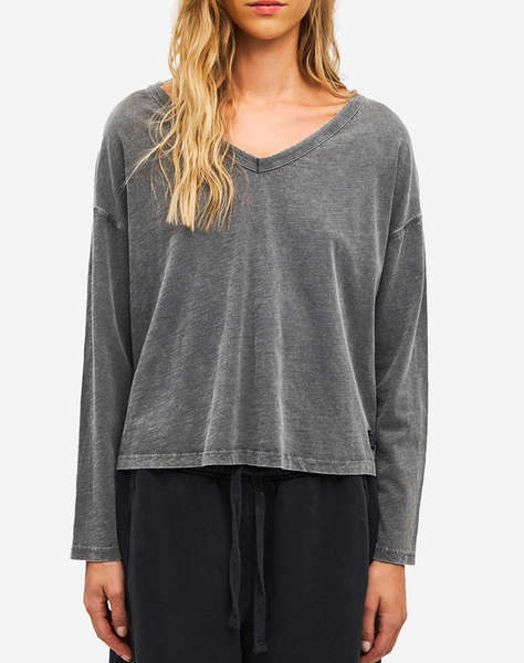 DIRTY LAUNDRY V NECK RELAXED LONGSLEEVE
