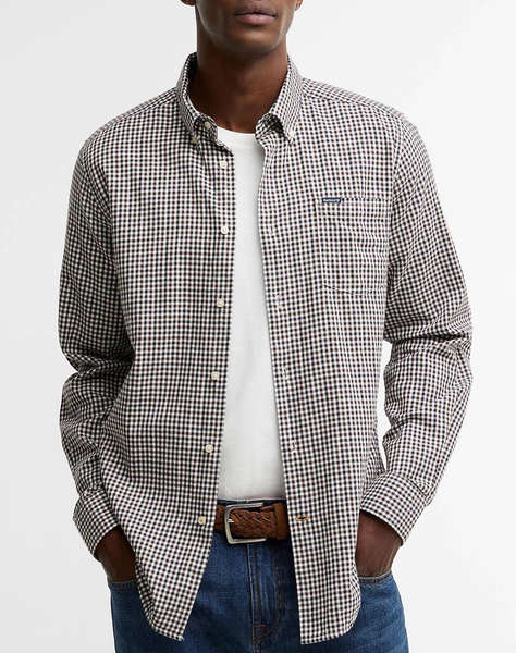 BARBOUR BARBOUR PADSHAW TAILORED GINGHAM SHIRT