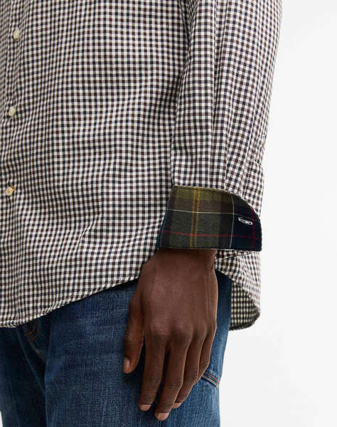 BARBOUR BARBOUR PADSHAW TAILORED GINGHAM SHIRT