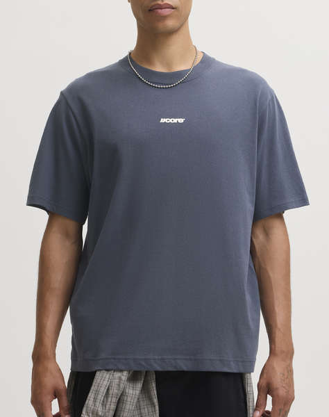 JACK&JONES JCOCLUB BACK SCRIPT TEE SS CREW NECK SN