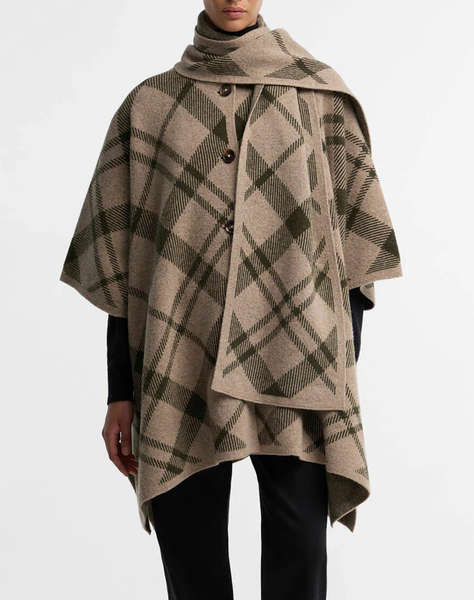 BARBOUR BARBOUR VIENNA KNITTED CAPE