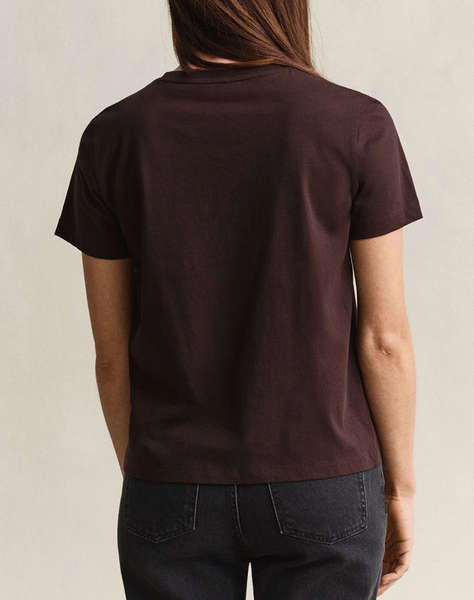 GANT БЛУЗА С КЪС РЪКАВ REG SHIELD SS T-SHIRT