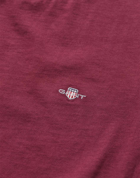 GANT БЛУЗА С КЪС РЪКАВ REG SHIELD SS T-SHIRT