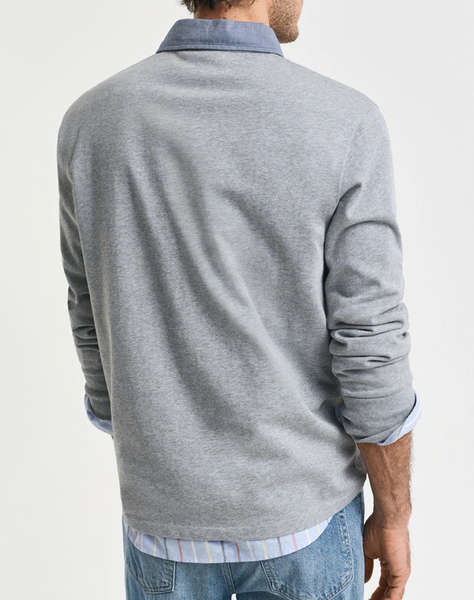 GANT БЛУЗА С ДЪЛЪГ РЪКАВ REG CHAMBRAY HEAVY RUGGER
