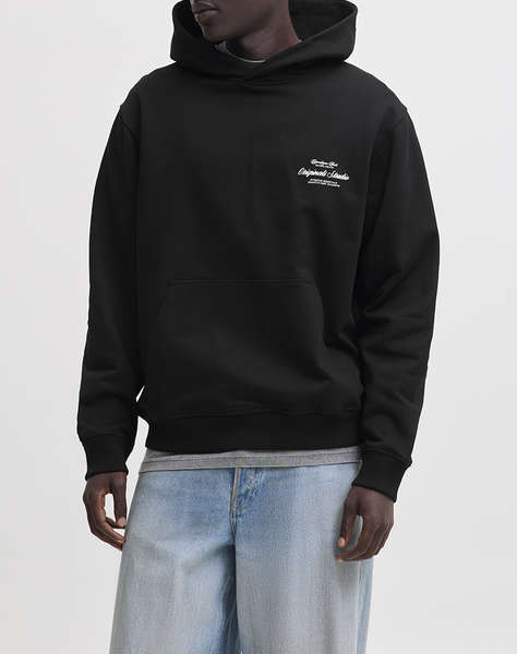 JACK&JONES JORNORREBRO TYPO BACK SWEAT HOOD SN