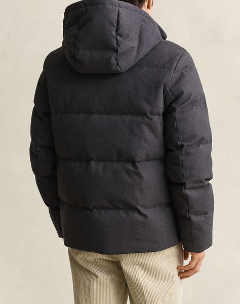 GANT ЯКЕ FLANNEL DOWN JACKET