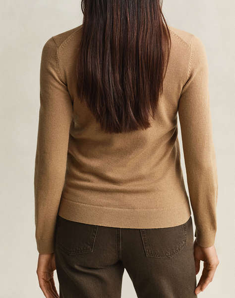 GANT ПУЛОВЕР С ДЪЛГИ РЪКАВИ WOOL COTTON C-NECK