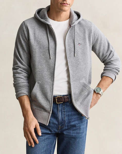 GANT СУИЧЪР С ЦИП REG SHIELD FULL ZIP HOODIE