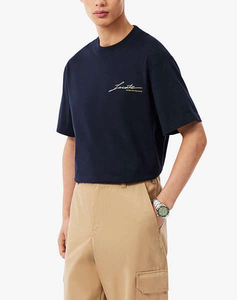 LACOSTE БЛУЗА С КЪСИ РЪКАВИ TEE-SHIRT & TURTLE NECK SHIRT