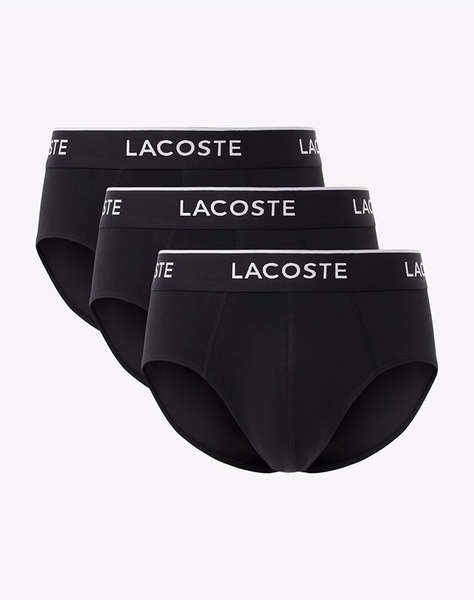 LACOSTE КОМПЛЕКТ 3 БЕЛЬО BRIEF UNDERWEAR BRIEFS