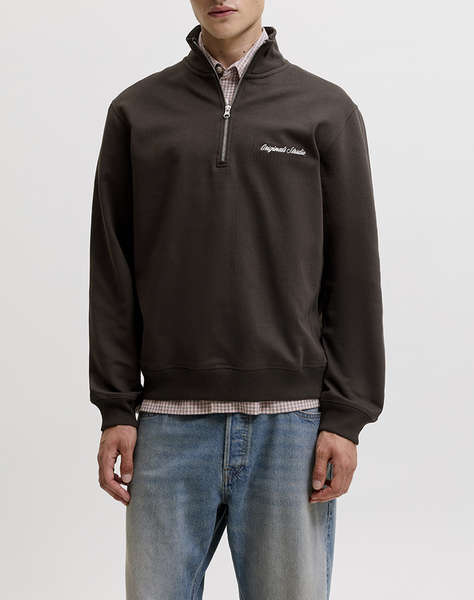 JACK&JONES JORNORREBRO EMB SWEAT HIGH NECK NOOS