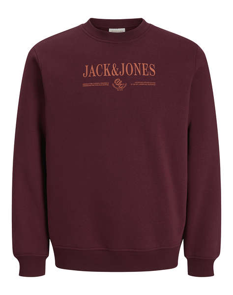 JACK&JONES JORFREDERIKSBERG BRANDING SWEAT CN FST