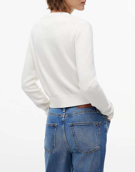 TOMMY JEANS TJW FLAG CREW NECK SWEATER EXT
