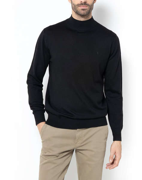 THE BOSTONIANS ПЛЕТИВО MERINO ПОЛО ЯКА REGULAR FIT
