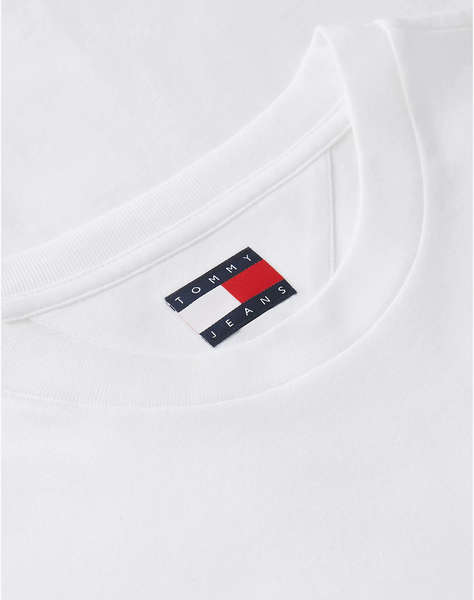 TOMMY JEANS TJM SLIM SIGNATURE CHEST TEE LS