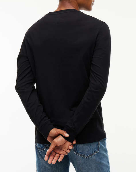 TOMMY JEANS TJM SLIM SIGNATURE CHEST TEE LS