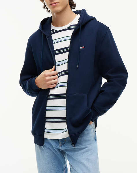 TOMMY JEANS TJM REG S FLAG ZIP THRU